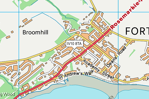 IV10 8TA map - OS VectorMap District (Ordnance Survey) IV10 8TA map - OS VectorMap District (Ordnance Survey)