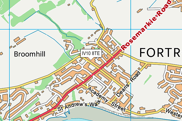 IV10 8TE map - OS VectorMap District (Ordnance Survey) IV10 8TE map - OS VectorMap District (Ordnance Survey)