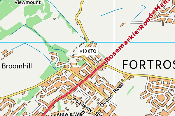 IV10 8TQ map - OS VectorMap District (Ordnance Survey) IV10 8TQ map - OS VectorMap District (Ordnance Survey)