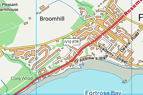 IV10 8TR map - OS VectorMap District (Ordnance Survey) IV10 8TR map - OS VectorMap District (Ordnance Survey)
