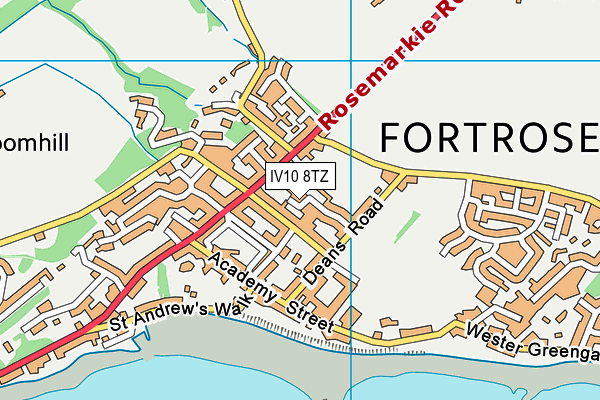 IV10 8TZ map - OS VectorMap District (Ordnance Survey) IV10 8TZ map - OS VectorMap District (Ordnance Survey)