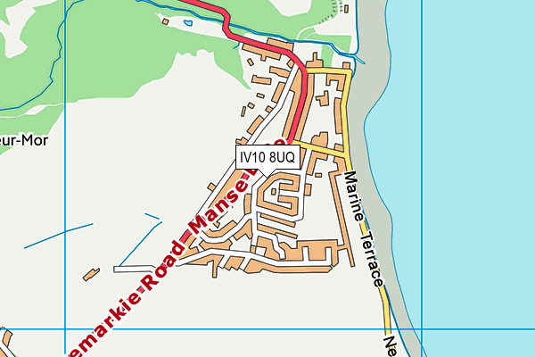 IV10 8UQ map - OS VectorMap District (Ordnance Survey) IV10 8UQ map - OS VectorMap District (Ordnance Survey)