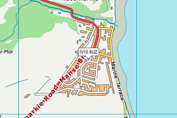 IV10 8UZ map - OS VectorMap District (Ordnance Survey) IV10 8UZ map - OS VectorMap District (Ordnance Survey)