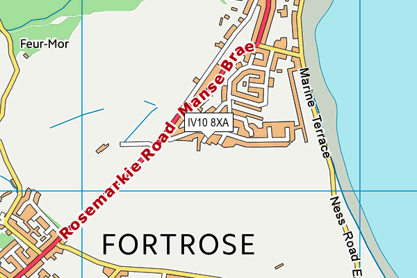 IV10 8XA map - OS VectorMap District (Ordnance Survey) IV10 8XA map - OS VectorMap District (Ordnance Survey)