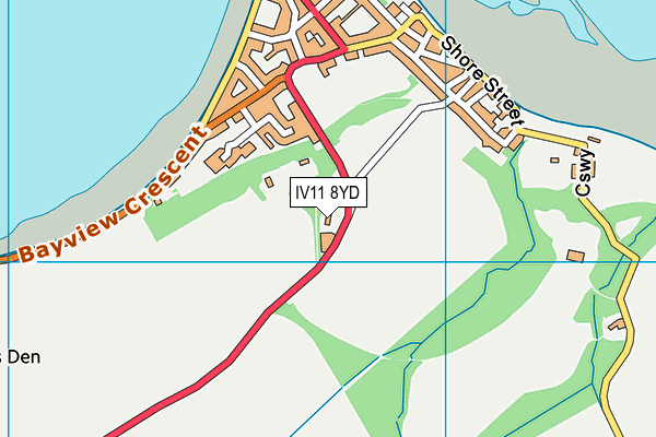 IV11 8YD map - OS VectorMap District (Ordnance Survey) IV11 8YD map - OS VectorMap District (Ordnance Survey)