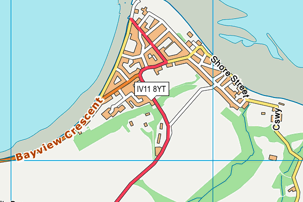 IV11 8YT map - OS VectorMap District (Ordnance Survey) IV11 8YT map - OS VectorMap District (Ordnance Survey)