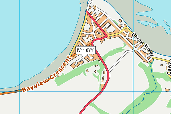 IV11 8YY map - OS VectorMap District (Ordnance Survey) IV11 8YY map - OS VectorMap District (Ordnance Survey)