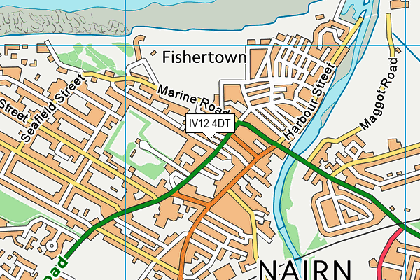 IV12 4DT map - OS VectorMap District (Ordnance Survey) IV12 4DT map - OS VectorMap District (Ordnance Survey)