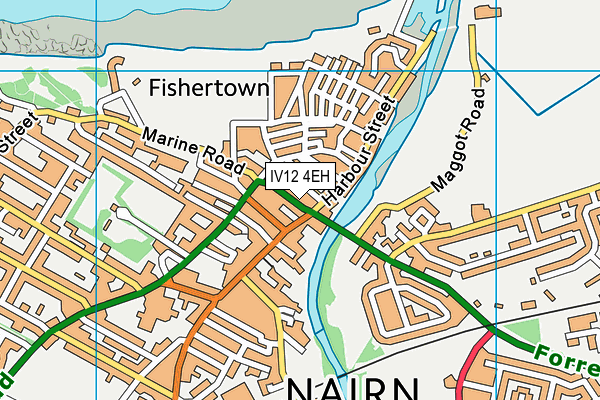 IV12 4EH map - OS VectorMap District (Ordnance Survey) IV12 4EH map - OS VectorMap District (Ordnance Survey)