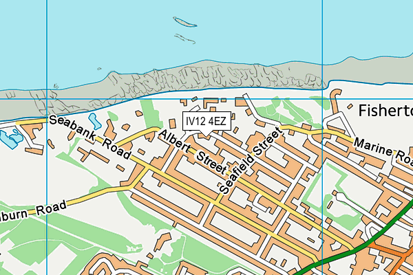 IV12 4EZ map - OS VectorMap District (Ordnance Survey) IV12 4EZ map - OS VectorMap District (Ordnance Survey)