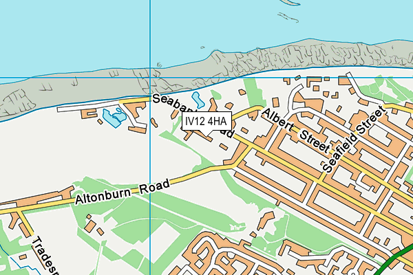 IV12 4HA map - OS VectorMap District (Ordnance Survey) IV12 4HA map - OS VectorMap District (Ordnance Survey)
