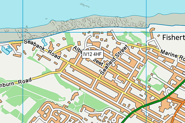 IV12 4HF map - OS VectorMap District (Ordnance Survey) IV12 4HF map - OS VectorMap District (Ordnance Survey)