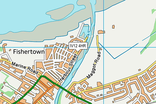 IV12 4HR map - OS VectorMap District (Ordnance Survey) IV12 4HR map - OS VectorMap District (Ordnance Survey)
