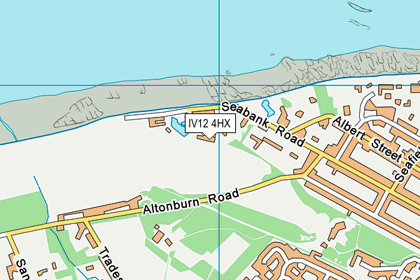 IV12 4HX map - OS VectorMap District (Ordnance Survey) IV12 4HX map - OS VectorMap District (Ordnance Survey)