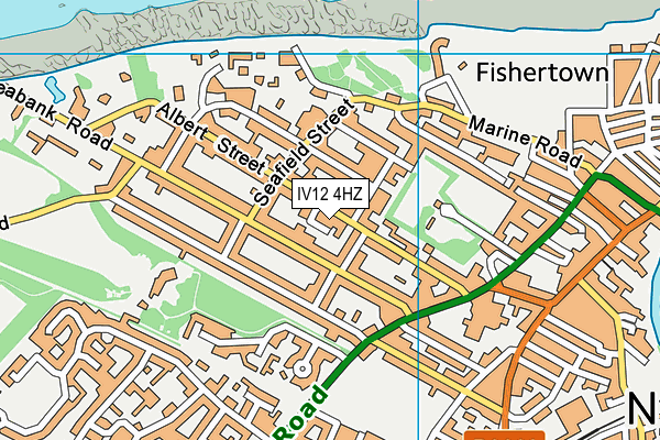 IV12 4HZ map - OS VectorMap District (Ordnance Survey) IV12 4HZ map - OS VectorMap District (Ordnance Survey)