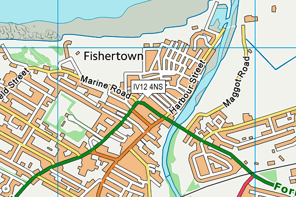 IV12 4NS map - OS VectorMap District (Ordnance Survey) IV12 4NS map - OS VectorMap District (Ordnance Survey)