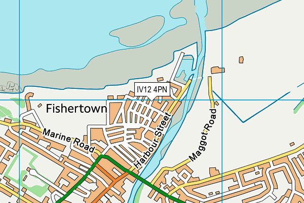 IV12 4PN map - OS VectorMap District (Ordnance Survey) IV12 4PN map - OS VectorMap District (Ordnance Survey)