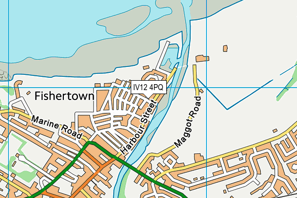 IV12 4PQ map - OS VectorMap District (Ordnance Survey) IV12 4PQ map - OS VectorMap District (Ordnance Survey)