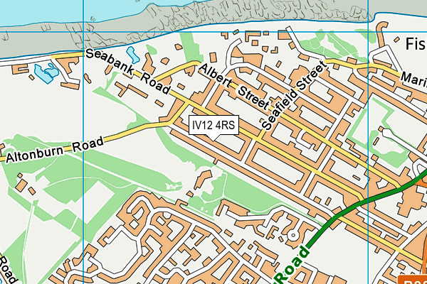 IV12 4RS map - OS VectorMap District (Ordnance Survey) IV12 4RS map - OS VectorMap District (Ordnance Survey)