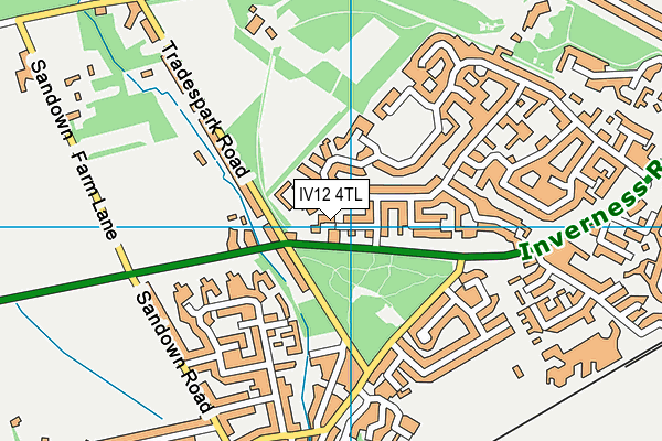 IV12 4TL map - OS VectorMap District (Ordnance Survey) IV12 4TL map - OS VectorMap District (Ordnance Survey)
