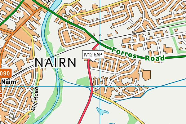 IV12 5AP map - OS VectorMap District (Ordnance Survey) IV12 5AP map - OS VectorMap District (Ordnance Survey)