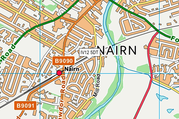 IV12 5DT map - OS VectorMap District (Ordnance Survey) IV12 5DT map - OS VectorMap District (Ordnance Survey)