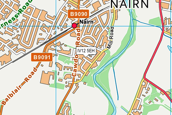 IV12 5EH map - OS VectorMap District (Ordnance Survey) IV12 5EH map - OS VectorMap District (Ordnance Survey)