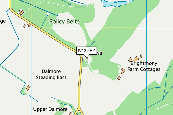 IV12 5HZ map - OS VectorMap District (Ordnance Survey) IV12 5HZ map - OS VectorMap District (Ordnance Survey)