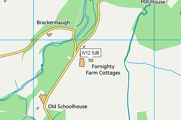 IV12 5JB map - OS VectorMap District (Ordnance Survey) IV12 5JB map - OS VectorMap District (Ordnance Survey)
