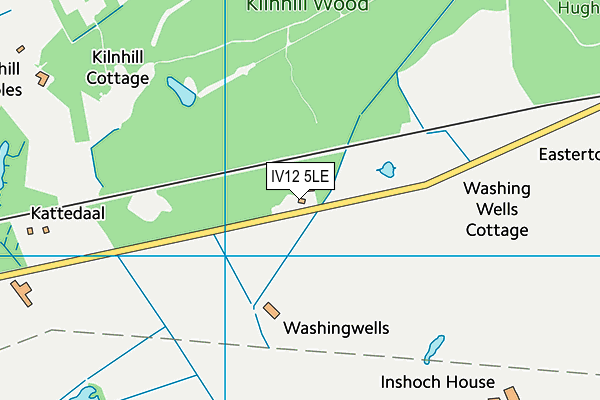 IV12 5LE map - OS VectorMap District (Ordnance Survey) IV12 5LE map - OS VectorMap District (Ordnance Survey)