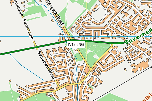 IV12 5NG map - OS VectorMap District (Ordnance Survey) IV12 5NG map - OS VectorMap District (Ordnance Survey)