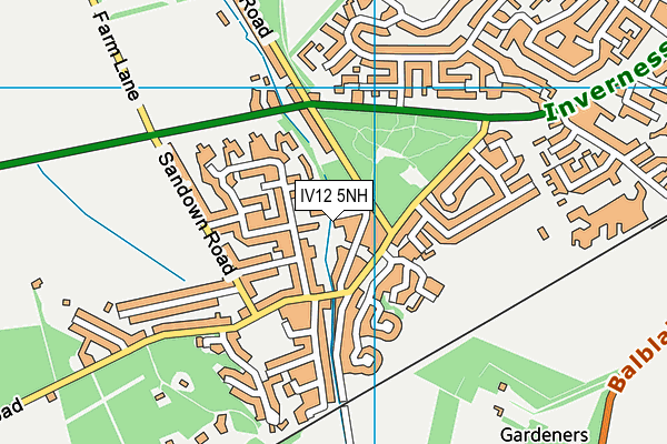 IV12 5NH map - OS VectorMap District (Ordnance Survey) IV12 5NH map - OS VectorMap District (Ordnance Survey)
