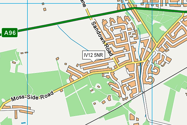 IV12 5NR map - OS VectorMap District (Ordnance Survey) IV12 5NR map - OS VectorMap District (Ordnance Survey)