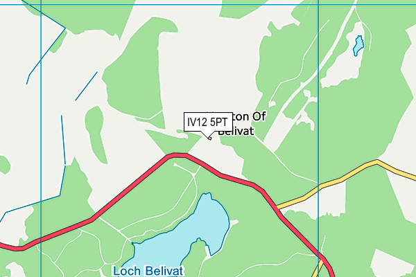IV12 5PT map - OS VectorMap District (Ordnance Survey) IV12 5PT map - OS VectorMap District (Ordnance Survey)
