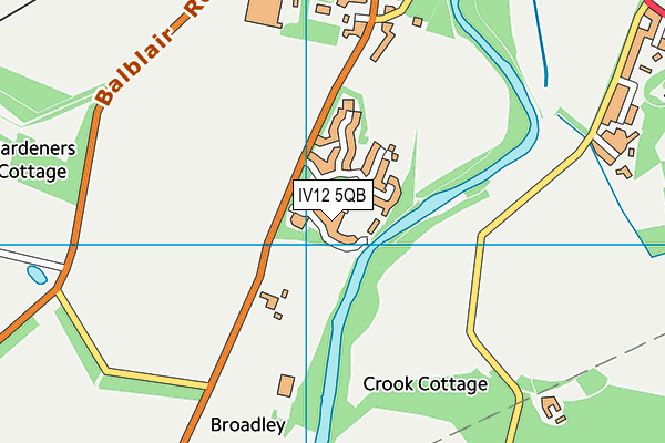 IV12 5QB map - OS VectorMap District (Ordnance Survey) IV12 5QB map - OS VectorMap District (Ordnance Survey)