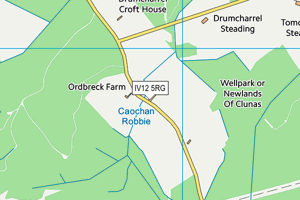 IV12 5RG map - OS VectorMap District (Ordnance Survey) IV12 5RG map - OS VectorMap District (Ordnance Survey)