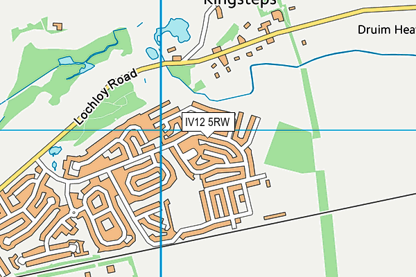 IV12 5RW map - OS VectorMap District (Ordnance Survey) IV12 5RW map - OS VectorMap District (Ordnance Survey)