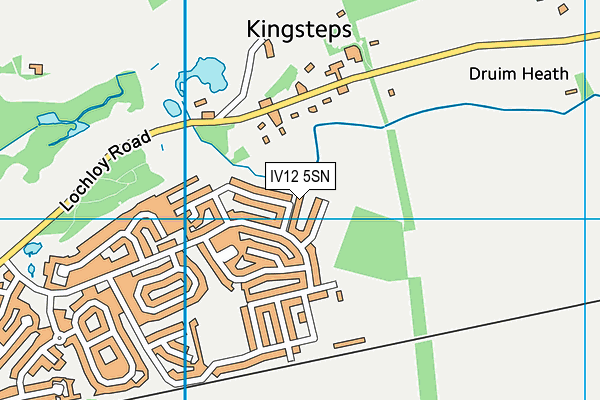 IV12 5SN map - OS VectorMap District (Ordnance Survey) IV12 5SN map - OS VectorMap District (Ordnance Survey)