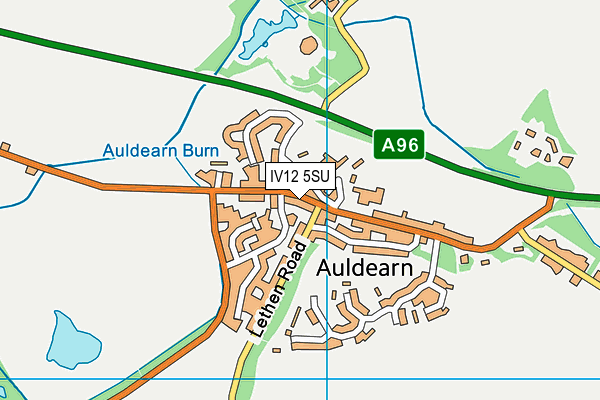 IV12 5SU map - OS VectorMap District (Ordnance Survey) IV12 5SU map - OS VectorMap District (Ordnance Survey)