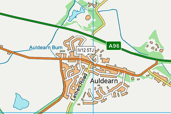 IV12 5TJ map - OS VectorMap District (Ordnance Survey) IV12 5TJ map - OS VectorMap District (Ordnance Survey)