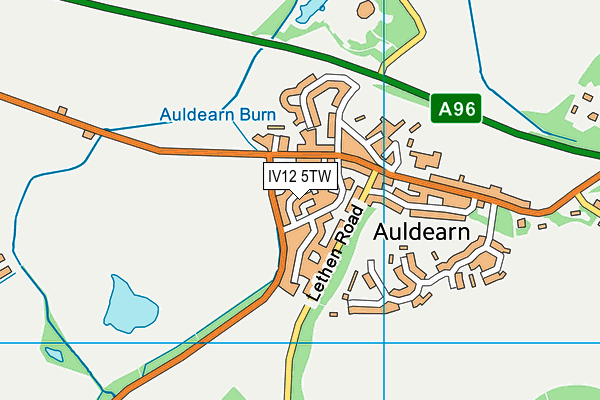 IV12 5TW map - OS VectorMap District (Ordnance Survey) IV12 5TW map - OS VectorMap District (Ordnance Survey)