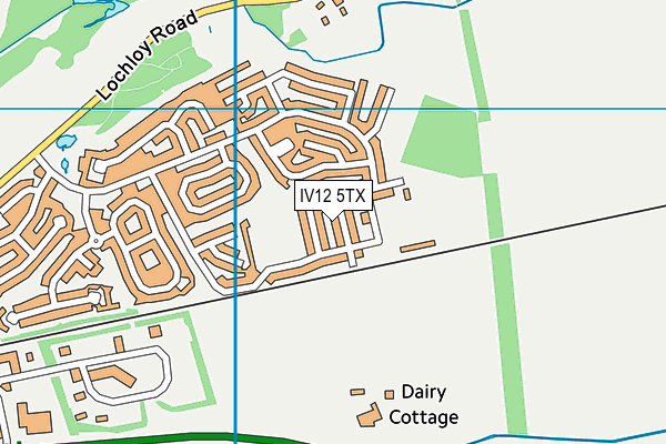 IV12 5TX map - OS VectorMap District (Ordnance Survey) IV12 5TX map - OS VectorMap District (Ordnance Survey)