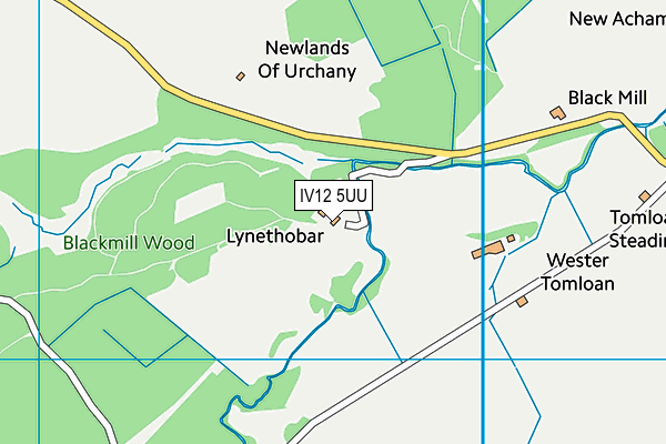 IV12 5UU map - OS VectorMap District (Ordnance Survey) IV12 5UU map - OS VectorMap District (Ordnance Survey)