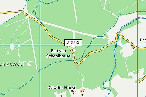 IV12 5XU map - OS VectorMap District (Ordnance Survey) IV12 5XU map - OS VectorMap District (Ordnance Survey)