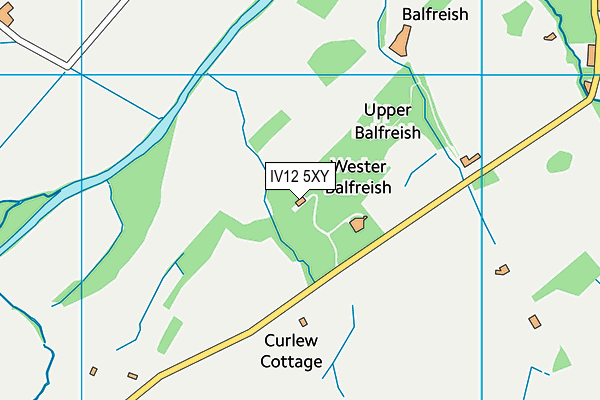 IV12 5XY map - OS VectorMap District (Ordnance Survey) IV12 5XY map - OS VectorMap District (Ordnance Survey)