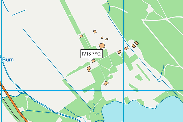 IV13 7YQ map - OS VectorMap District (Ordnance Survey) IV13 7YQ map - OS VectorMap District (Ordnance Survey)