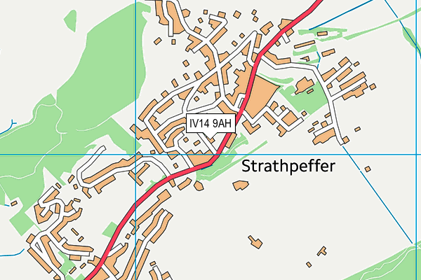 IV14 9AH map - OS VectorMap District (Ordnance Survey) IV14 9AH map - OS VectorMap District (Ordnance Survey)