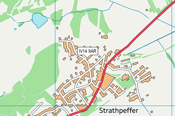 IV14 9AR map - OS VectorMap District (Ordnance Survey) IV14 9AR map - OS VectorMap District (Ordnance Survey)