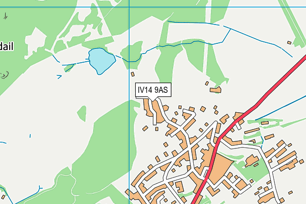 IV14 9AS map - OS VectorMap District (Ordnance Survey) IV14 9AS map - OS VectorMap District (Ordnance Survey)