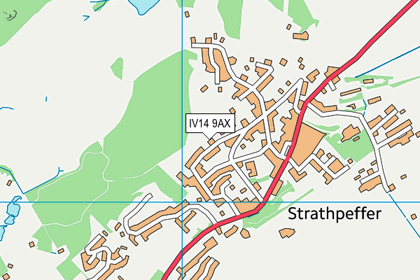 IV14 9AX map - OS VectorMap District (Ordnance Survey) IV14 9AX map - OS VectorMap District (Ordnance Survey)